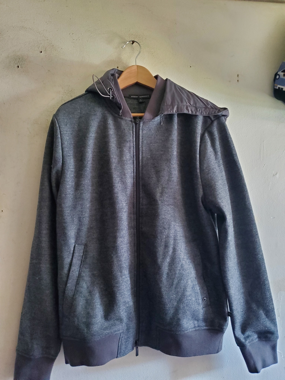 Robert Barakett Laureate BB Full Zip Hoodie Size Large.